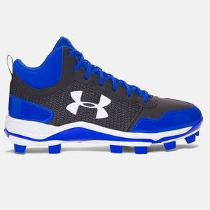 under armour men's heater mid tpu baseball cleats